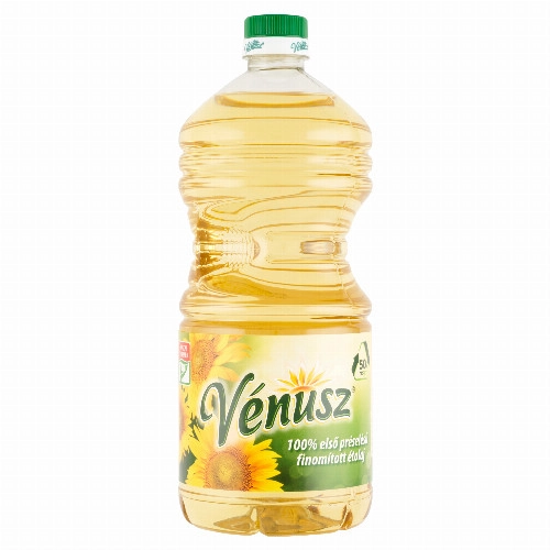 Vénusz 100% első préselésű finomított napraforgó-étolaj 2 l