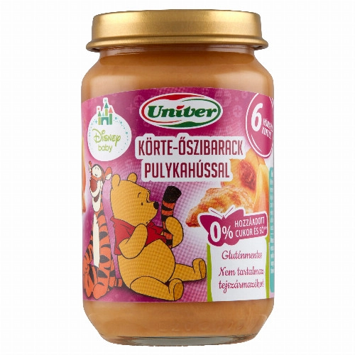 BÉBI KÖRTE ŐSZIBARACK PULYKAHÚSSAL 6H. 163G
