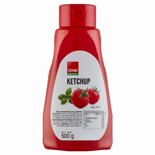 Coop ketchup 500 g