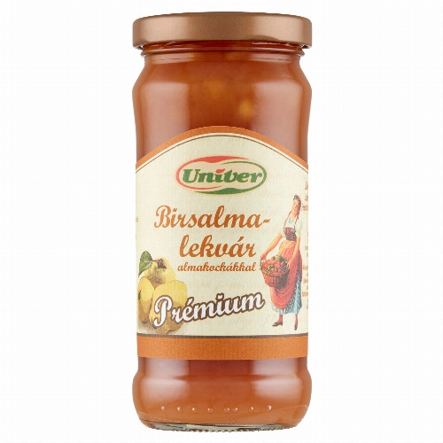 UNIVER BIRS LEKVÁR ALMAKOCKÁKKAL 300G