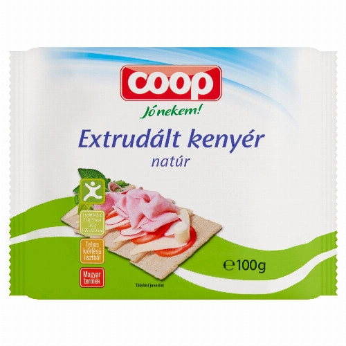 COOP JÓ NEKEM EXTRUDÁL.KENYÉR NATÚR 100G