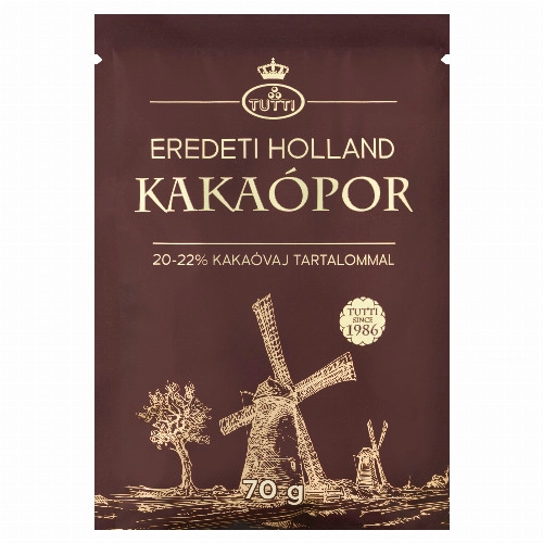 TUTTI HOLLAND KAKAÓPOR 20-22% 70G