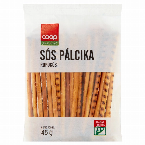 Coop ropogós sós pálcika 45 g