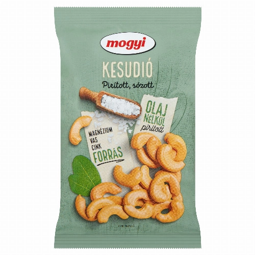 Mogyi pirított, sózott kesudió 120 g