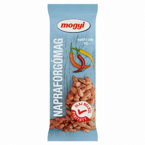 Mogyi hántolt, pirított édes chili ízű napraforgómag 70 g