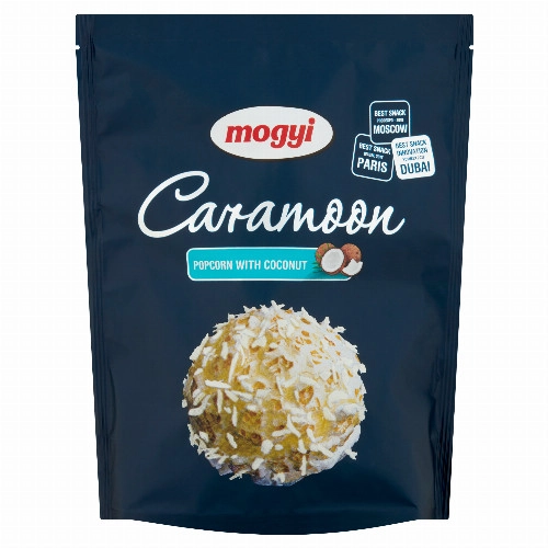 Mogyi Caramoon édes kókuszos cukormázzal bevont pattogatott kukorica 70 g