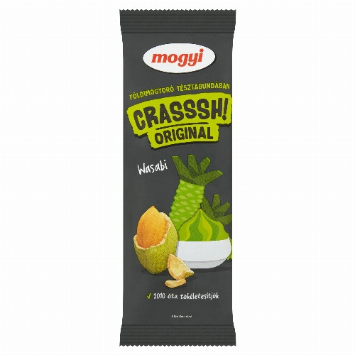 Mogyi Crasssh! Original pörkölt földimogyoró wasabis tésztabundában 60 g