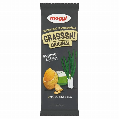 Mogyi Crasssh! Original pörkölt földimogyoró hagymás-tejfölös tésztabundában 60 g