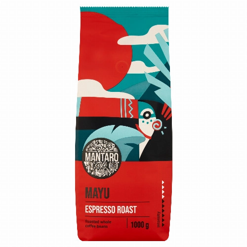 Mantaro Café Mayu Espresso Roast pörkölt szemes kávé 1000 g