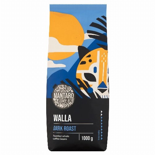 Mantaro Café Walla Dark Roast pörkölt szemes kávé 1000 g