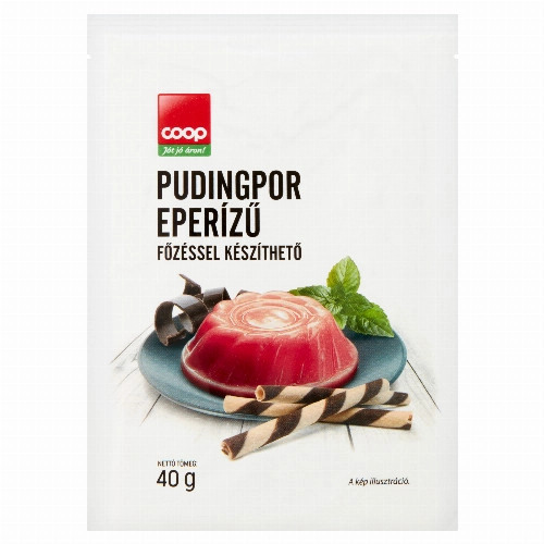 Coop eperízű pudingpor 40 g
