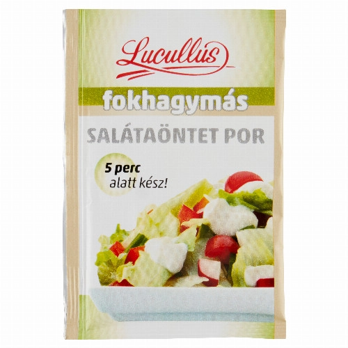LUCULLUS SALÁTAÖNTET POR FOKHAGYMÁS 12G