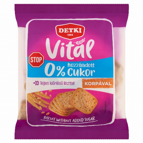 Detki Vital háztartási keksz hozzáadott cukor nélkül 180 g