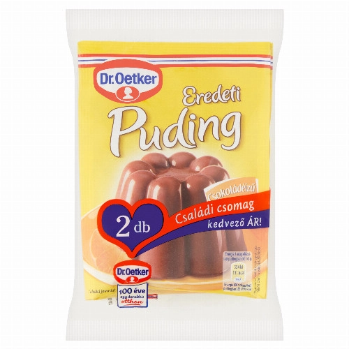 Dr. Oetker Eredeti Puding csokoládéízű pudingpor 2 x 44,5 g