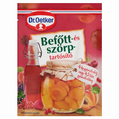Dr. Oetker befőtt-és szörptartósító 20 g