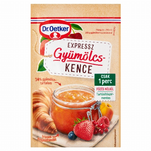 Dr. Oetker Expressz alappor gyümölcskence készítéséhez 68 g 