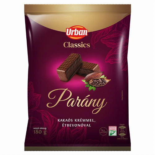 Urban Classics parány kakaós krémmel, étbevonóval 180 g