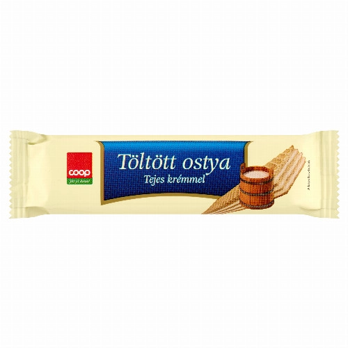 Coop tejes krémmel töltött ostya 25 g