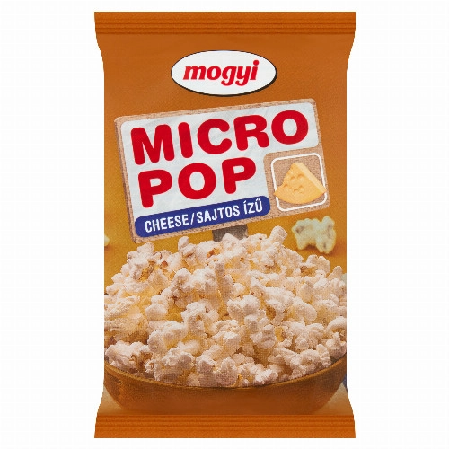 Mogyi Micro Pop sajtízű, mikrohullámú sütőben elkészíthető pattogatni való kukorica 100 g