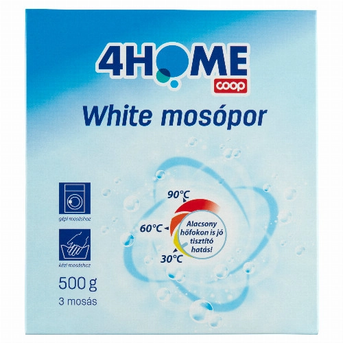 Coop 4Home White mosópor 3 mosás 500 g