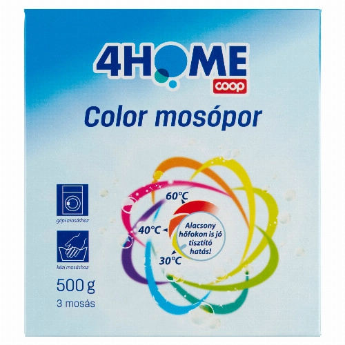Coop 4Home Color mosópor 3 mosás 500 g