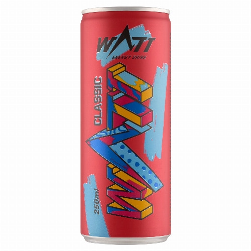 WATT ENERGY DRINK DOBOZ DRS 0.25L