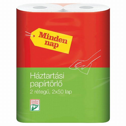 MINDEN NAP HÁZT.PAPÍRTÖRLŐ 2RÉT.2T.