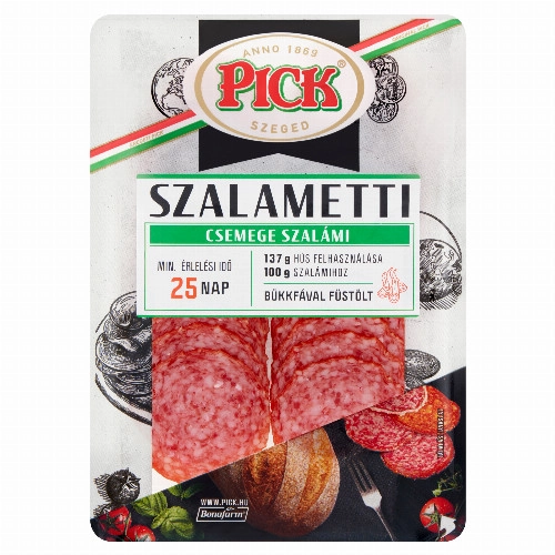 PICK Szalametti szeletelt csemege szalámi 70 g