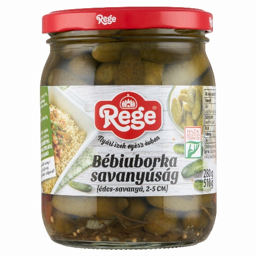 REGE BÉBIUBORKA ÉD.SAV. 2-5CM 510G/ 280G