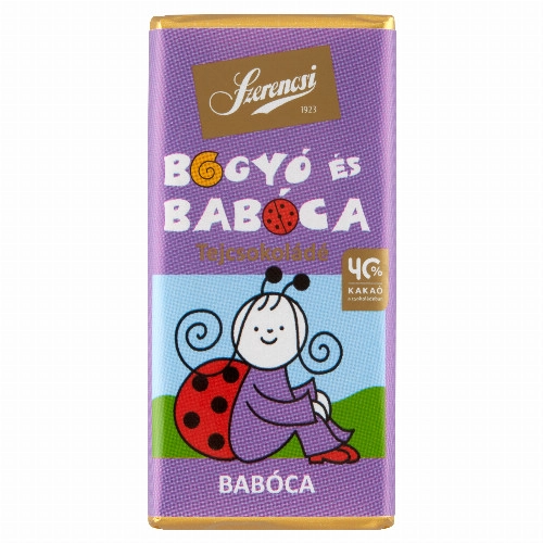 Szerencsi Bogyó és Babóca tejcsokoládé 20 g