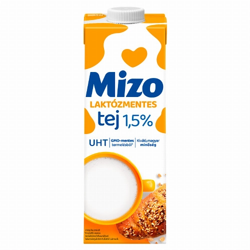 Mizo laktózmentes UHT tej 1,5% 1 l