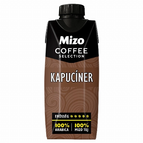 Mizo Coffee Selection Kapucíner UHT félzsíros kávés tej 330 ml