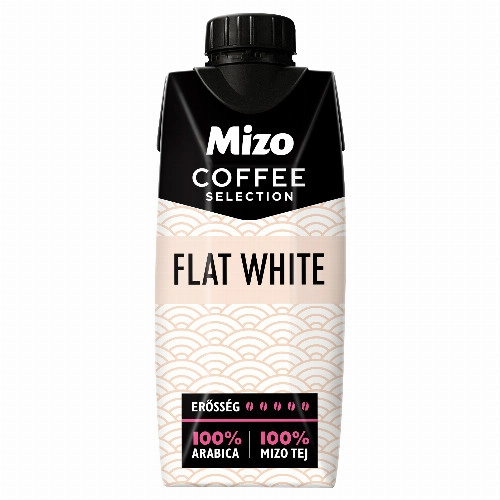 Mizo Coffee Selection Flat White UHT félzsíros kávés tej 330 ml