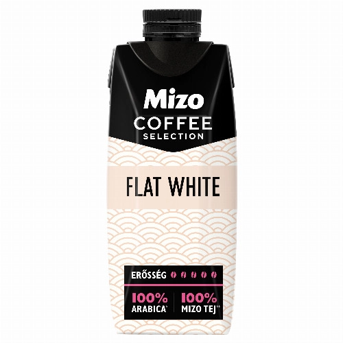 Mizo Coffee Selection Flat White UHT zsírszegény kávés tej 250 ml