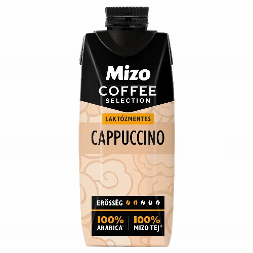 Mizo Coffee Selection Cappuccino laktózmentes zsírszegény kávés tej 250 ml