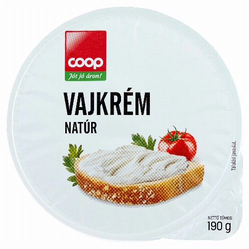 COOP VAJKRÉM NATÚR 190G