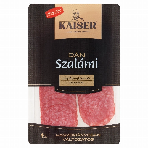 Kaiser szeletelt dán szalámi 75 g