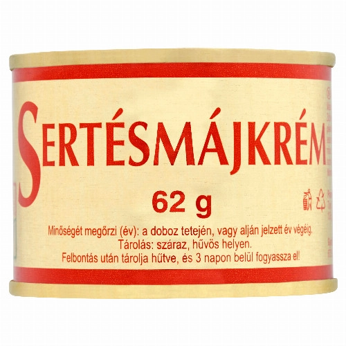 Sertésmájkrém 62 g