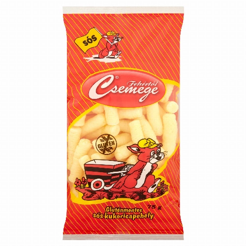 Fehértói Csemege gluténmentes sós kukoricapehely 75 g