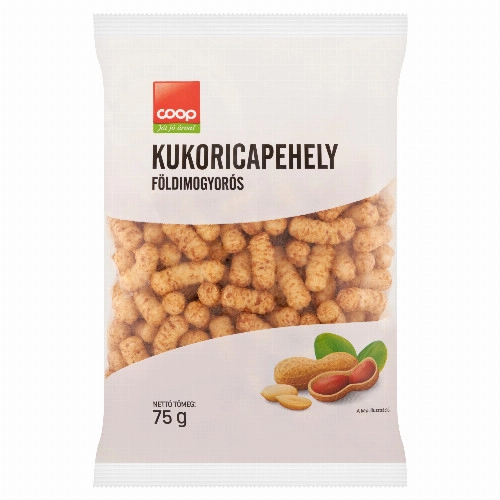 Coop földimogyorós kukoricapehely 75 g