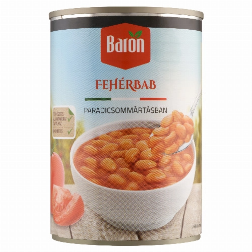 Baron fehérbab paradicsommártásban 400 g
