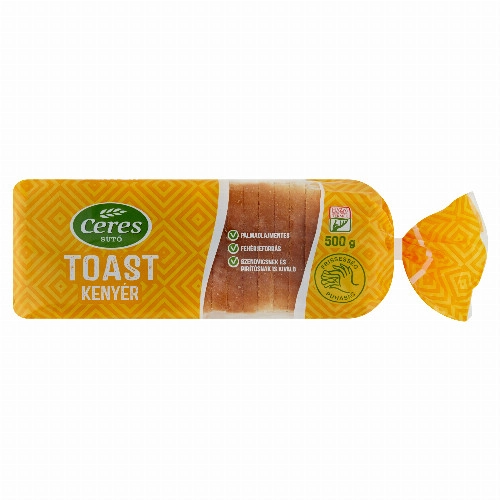 Ceres Toast kenyér 500 g