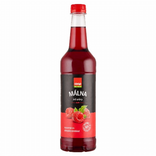 COOP SZÖRP MÁLNA GYÜMÖLCS TARTALOM 50% DRS 0.7L