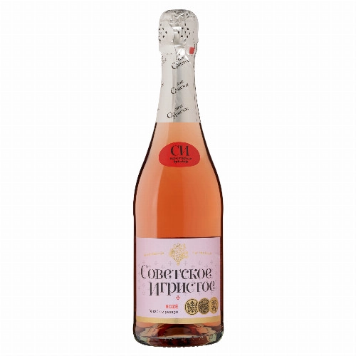 Szovjetszkoje Igrisztoje félszáraz rosé pezsgő 11,5% 750 ml