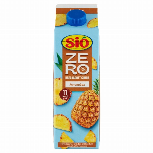 Sió Zero hozzáadott cukor ananász gyümölcsital 1 l