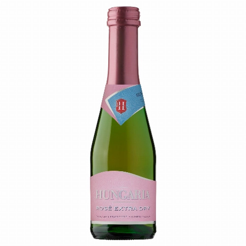 Hungaria Rosé Extra Dry különlegesen száraz, rosé minőségi pezsgő 0,2 l