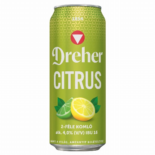 DREHER CITRUS 4% DOBOZOS DRS 0.5L