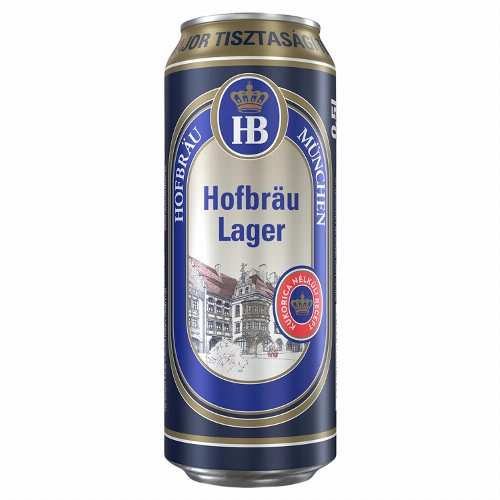 HOFBRAU MÜNCHEN LAG.SÖR 4% DOB.DRS 0.5L