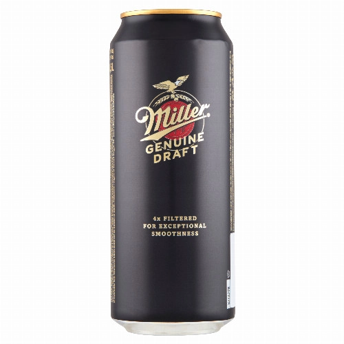 Miller Genuine Draft világos sör 4,7% 0,5 l