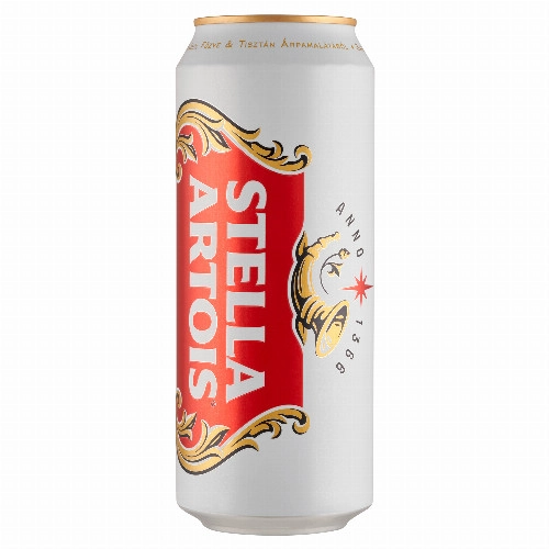 Stella Artois minőségi világos sör 5% 0,5 l